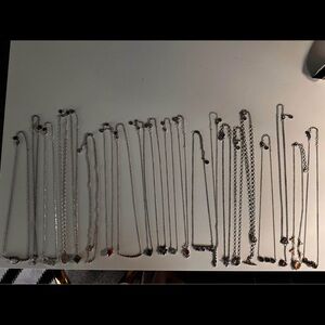 21-piece BP Rhodium Necklace Collection